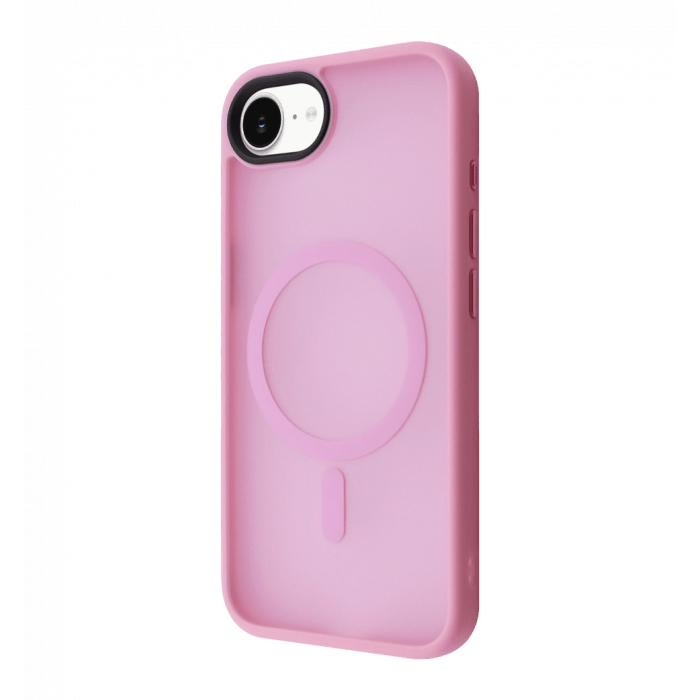 Чохол WAVE Matte Insane Case with Magnetic Ring iPhone 16e (pink sand)
