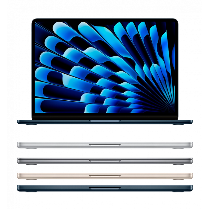 MacBook Air 15" Apple M3/8CPU/10GPU/8GB/256GB SSD/Midnight (MRYU3)