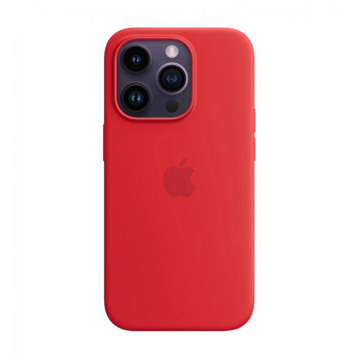 Чохол Силіконовий iPhone 14 Pro Silicone Case with MagSafe (PRODUCT)RED (MPTG3)