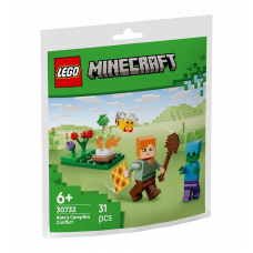 Конструктор LEGO Minecraft Конфлікт біля багаття Алекса