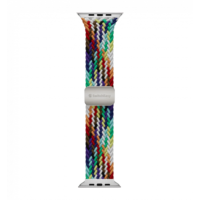 Ремінець Switcheasy Candy Braided Nylon Watch Loop for Apple Watch 44/45/46/49mm Pride (SAW459237PR24)
