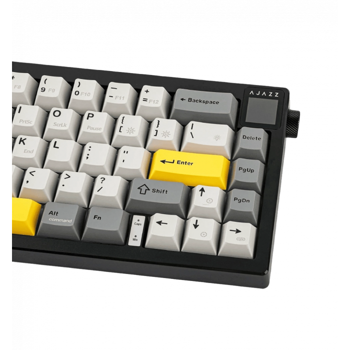 Бездротова механічна клавіатура Ajazz AK650 Flying Fish Switch - Black (AK650-FF-BGY)