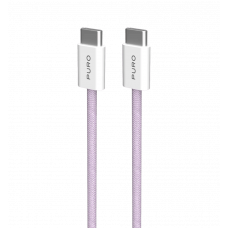 Зарядний кабель Puro Braided Cable FABK4 USB-C to USB-C, 1.5m 60W 480mbps, pink PUCCCFABK415MTPINK