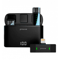 Беспроводной петличный микрофон Proove Record Lightning (black)