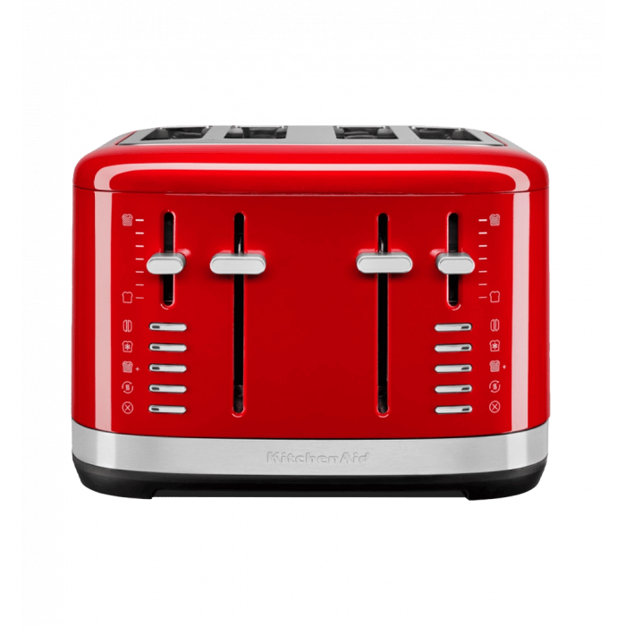 KitchenAid 5KMT4109EER 4-slot toaster red