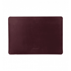 Шкіряний чохол INCARNE Gamma Plus MacBook Air 13" 2018-2022 бордо