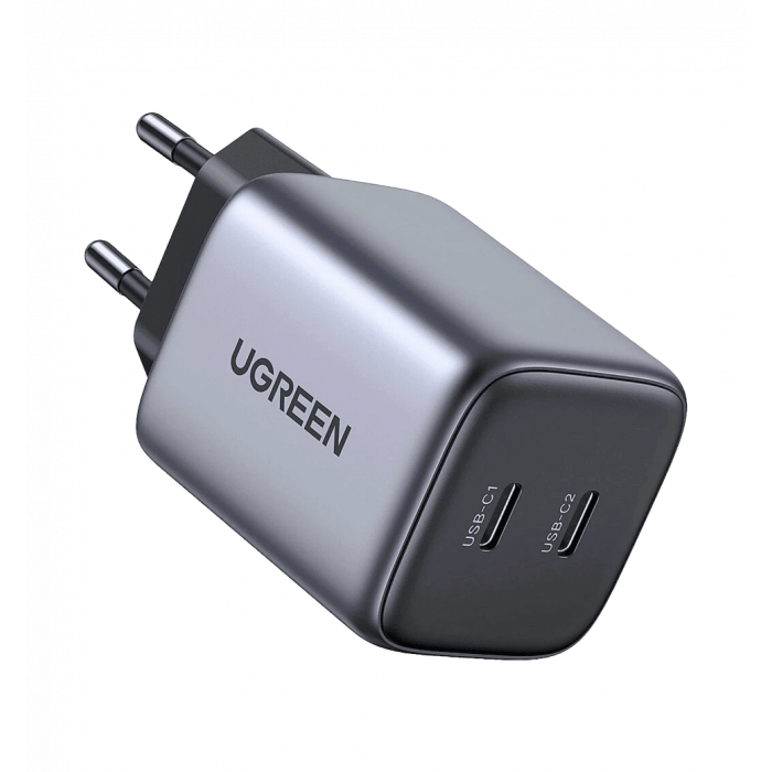 Мережевий зарядний пристрій UGREEN CD294 Nexode 45W Charger Space Gray (90573)