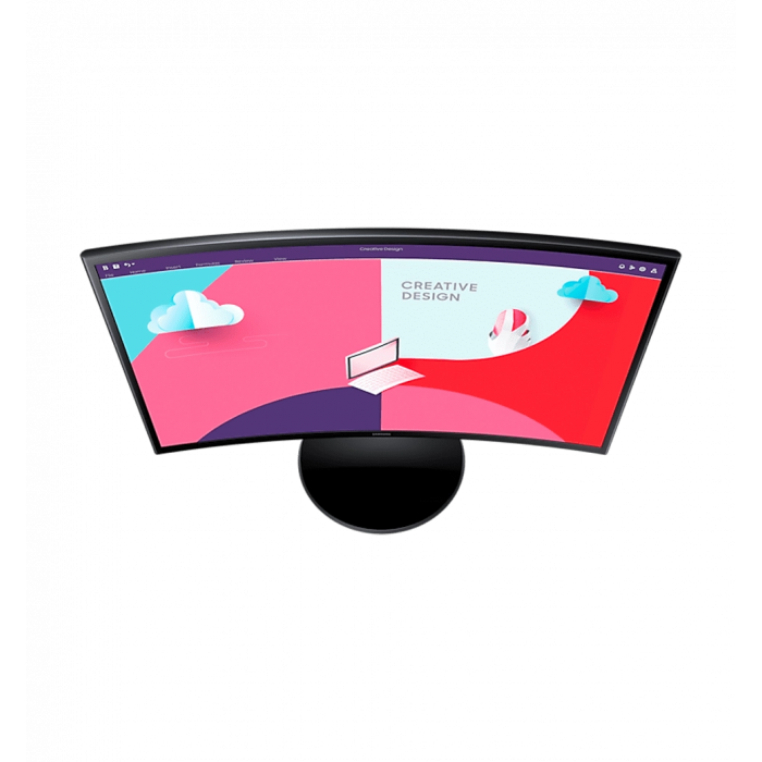 Монитор 24" SAMSUNG Essential Curved Monitor S3 S36C VA FullHD 75Hz
