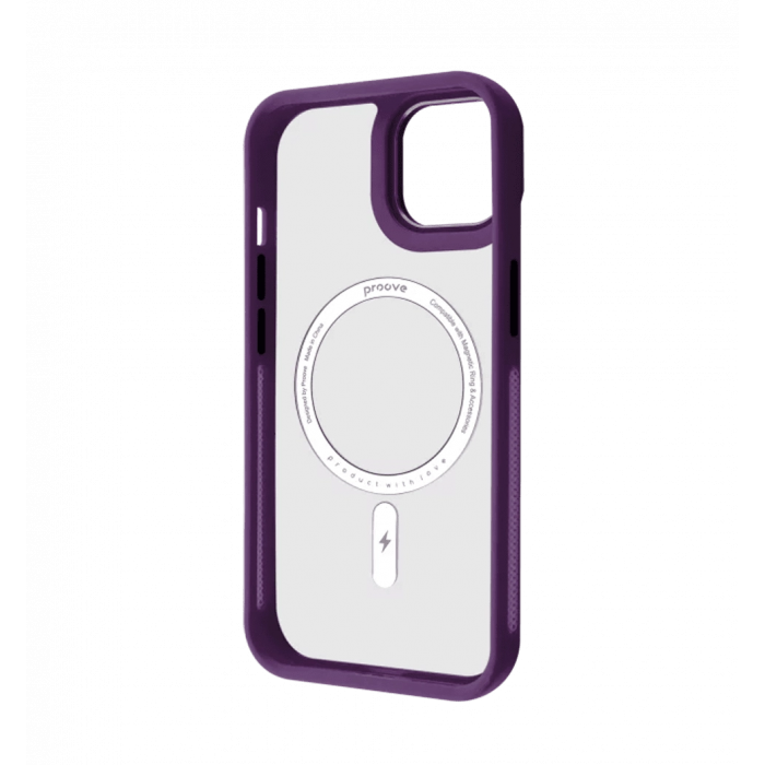 Чохол Proove Clear Essence Case with Magnetic Ring iPhone 14 (deep purple) подарунок
