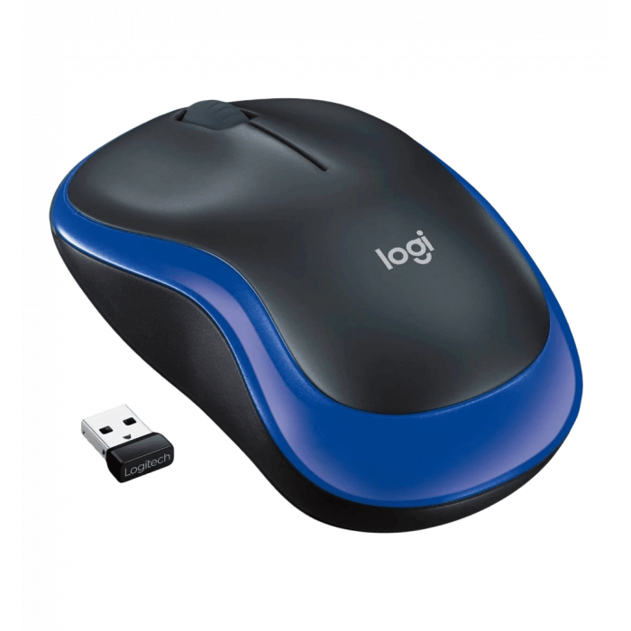 Миша LOGITECH Wireless Mouse M185 BLUE