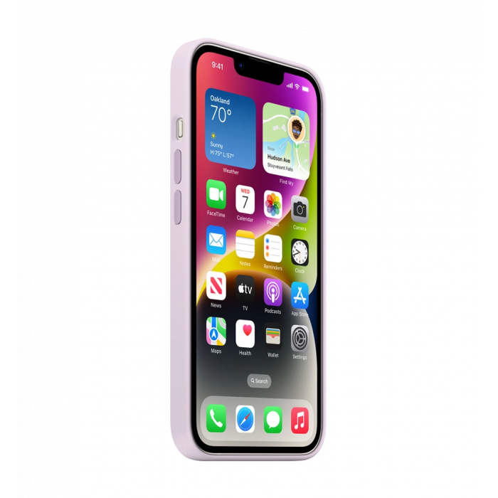 Чохол Силіконовий iPhone 14 Silicone Case with MagSafe Lilac (MPRY3)