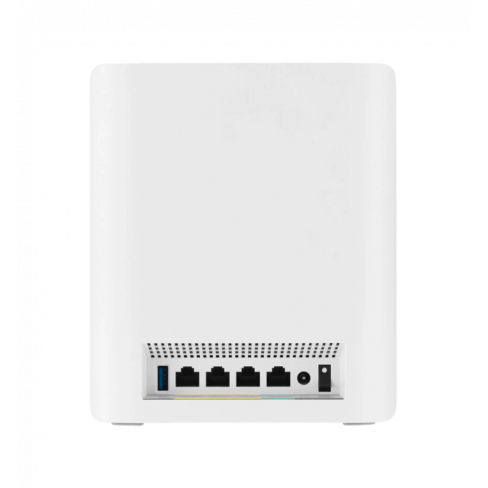 Система WiFi-Mesh ASUS ZenWiFi BT8 BE14000, 1xGE LAN, 1x2.5GE LAN, 1x2.5GE LAN, 1xUSB 3.0, 2мод, білий
