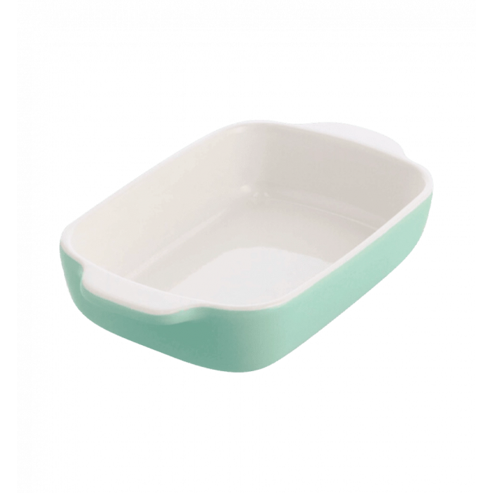 Форма для випічки з кришкою KitchenAid керамогранітна, 24.1×15×6 см, 0.9 л, фісташковий колір (CC007424-001)