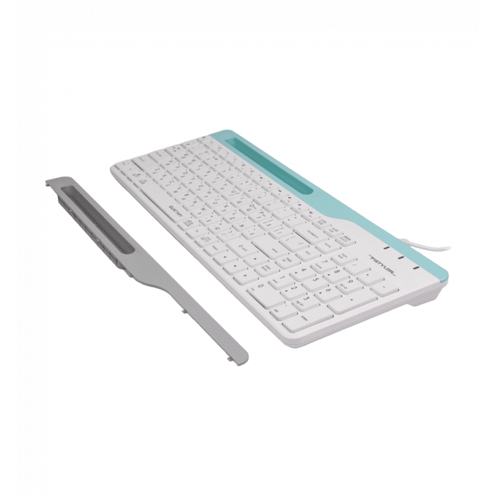 Клавіатура A4Tech Fstyler FK25 (White), USB, колір білий