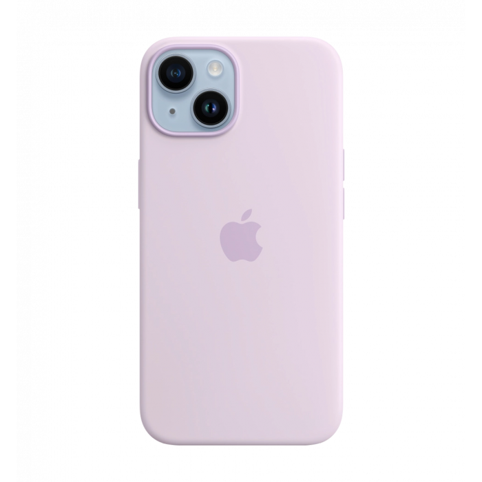 Чохол Силіконовий iPhone 14 Silicone Case with MagSafe Lilac (MPRY3)