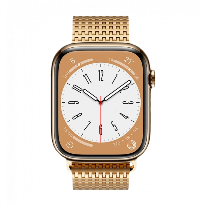 Ремінець Wiwu для Apple Watch 42/44/45/49mm Domino band Gold