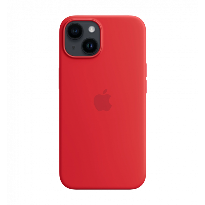 Чохол Силіконовий iPhone 14 Silicone Case with MagSafe (PRODUCT)RED (MPRW3)