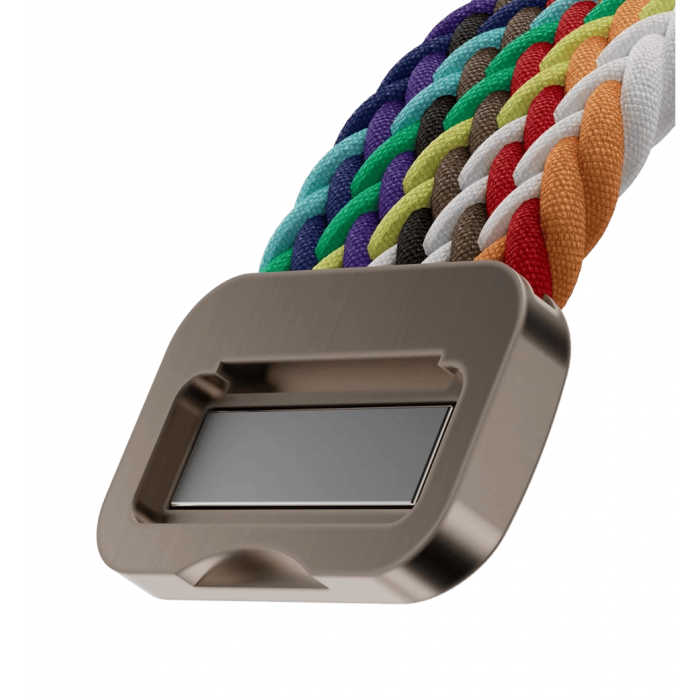 Ремінець Switcheasy Candy Braided Nylon Watch Loop for Apple Watch 44/45/46/49mm Pride (SAW459237PR24)