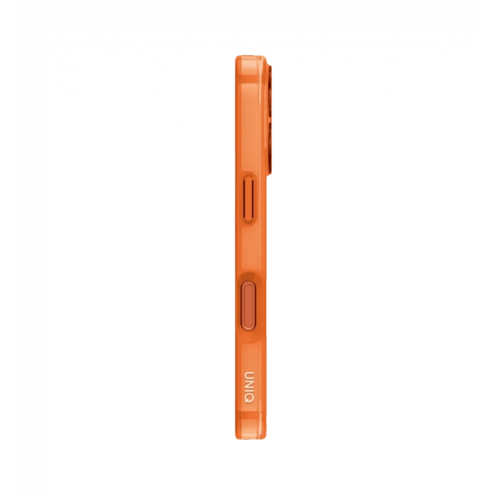 Чохол UNIQ Clario для iPhone 17 Pro Magclick Charging Помаранчевий (UNIQ- IP6.3P(2025)-CLARMVORG)