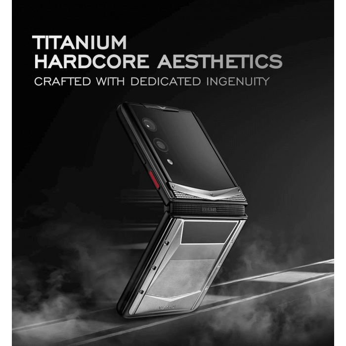 Vertu Quantum Flip Cyber – Black (Exclusive Package)