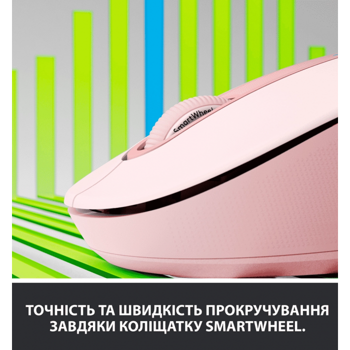 Миша LOGITECH Signature M650 L Wireless Rose (910-006237)