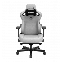 Кресло игровое Anda Seat Kaiser 3 Grey Fabric Size XL