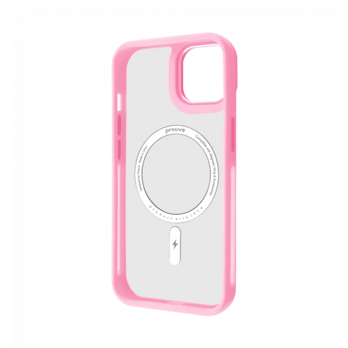 Чохол Proove Clear Essence Case with Magnetic Ring iPhone 17 (pink sand) подарунок