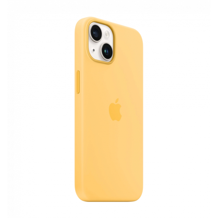 Чохол Силіконовий iPhone 14 Silicone Case with MagSafe Sunglow (MPT23)