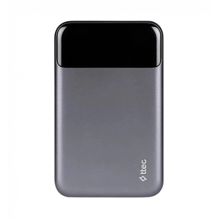 Пуербанк Ttec 20000mAh ReCharger Pro LCD Space Gray (2BB218UG)