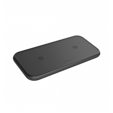 Зарядна станція Zens Dual Aluminium Wireless Charger Black USB-C 30W PD Wall Charger (ZEDC10B/00)