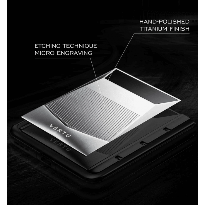 Vertu Quantum Flip Cyber – Black (Exclusive Package)