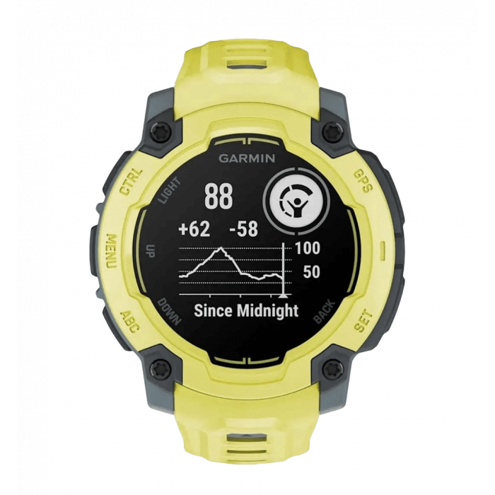Смарт-годинник Garmin Instinct E 45mm Electric Lime with Electric Lime Band (010-02933-01) UA