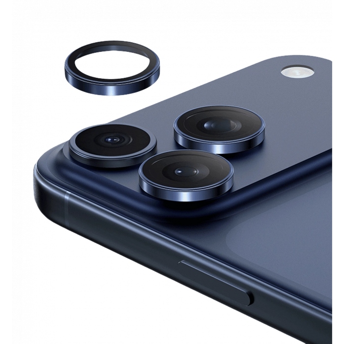 Захисне скло на камеру Keephone SAPPHIRE KP-SPL-012 iPhone 17 Pro/17 Pro Max Blue Titanium (KPSAPE17PMBL)