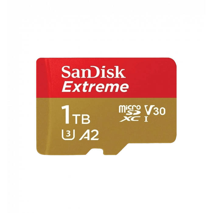 Карта пам'яті SanDisk 1TB microSDXC UHS-I U3 V30 A2 Extreme (SDSQXAV-1T00-GN6MA)