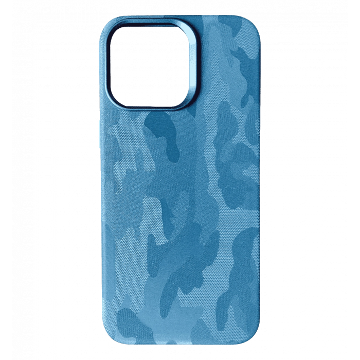 Чохол Camo Case with MagSafe for Iphone 15 Pro Max Blue