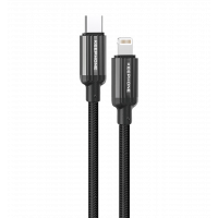 Кабель Keephone PD 27W Type-C to Lightning Pitta Black (KPPITTACLBK)
