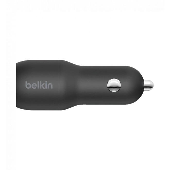 АЗП Belkin Car Charger 24W Dual USB-A, black (CCB001BTBK)