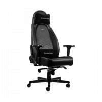 Крісло Noblechairs ICON Black/Platinum White