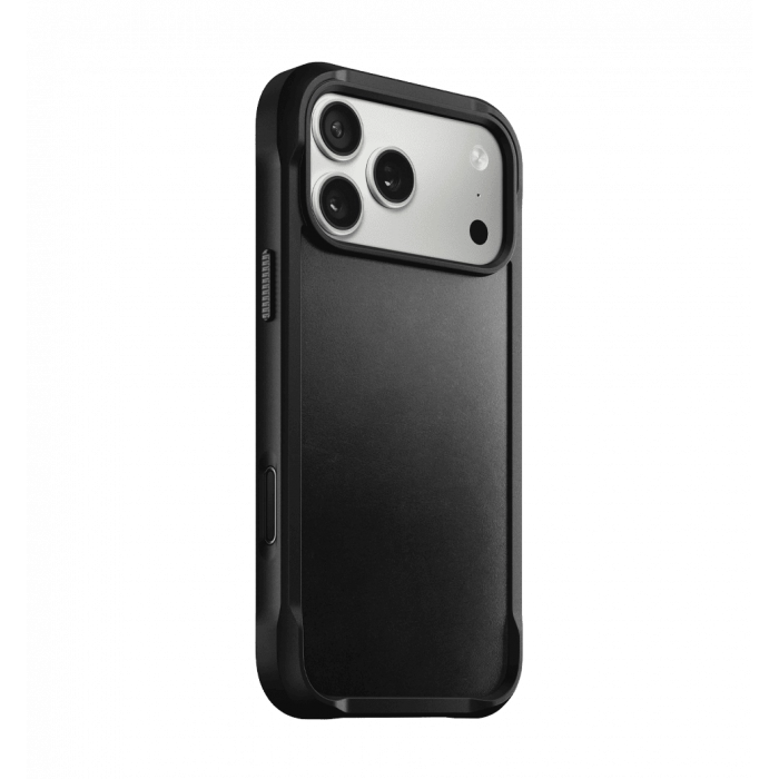 Чохол Nomad Rugged Leather Horween Black for iPhone 17 Pro (NM011802858)