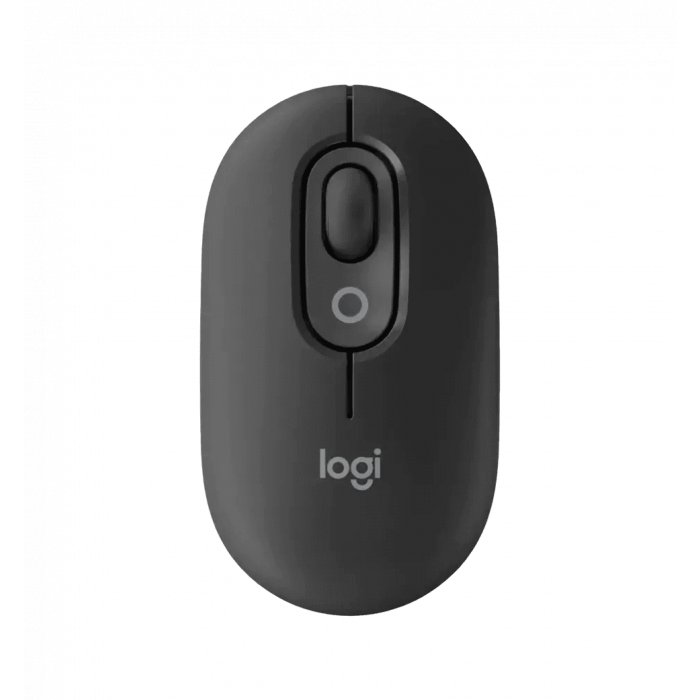 Миша LOGITECH POP Mouse with emoji - GRAPHITE