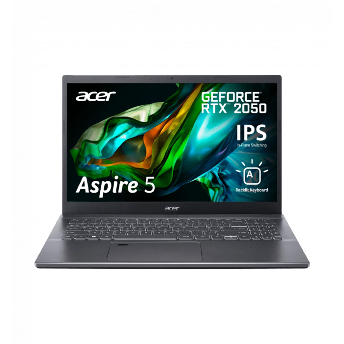 Ноутбук 15.6” Acer Aspire 5 A515-57G (NX.KMHEU.007)/Intel i5-1235U/16GB/512GB SSD/NVD2050-4/Linux/Grey