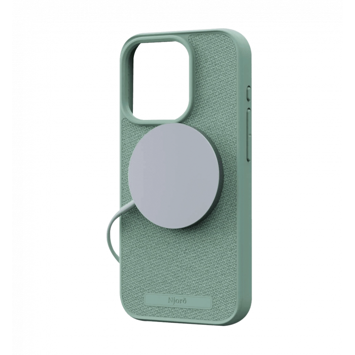 Njord Fabric MagSafe Case Turquoise for iPhone 15 Pro (NA53FA13)