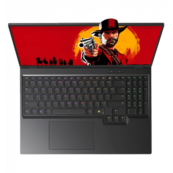 Ноутбук 16" Dream Machines (RT5080-16UA32) QHD+, AMD R9-9955HX3D, 32GB, F2TB, NVD5080-16, DOS, чорний