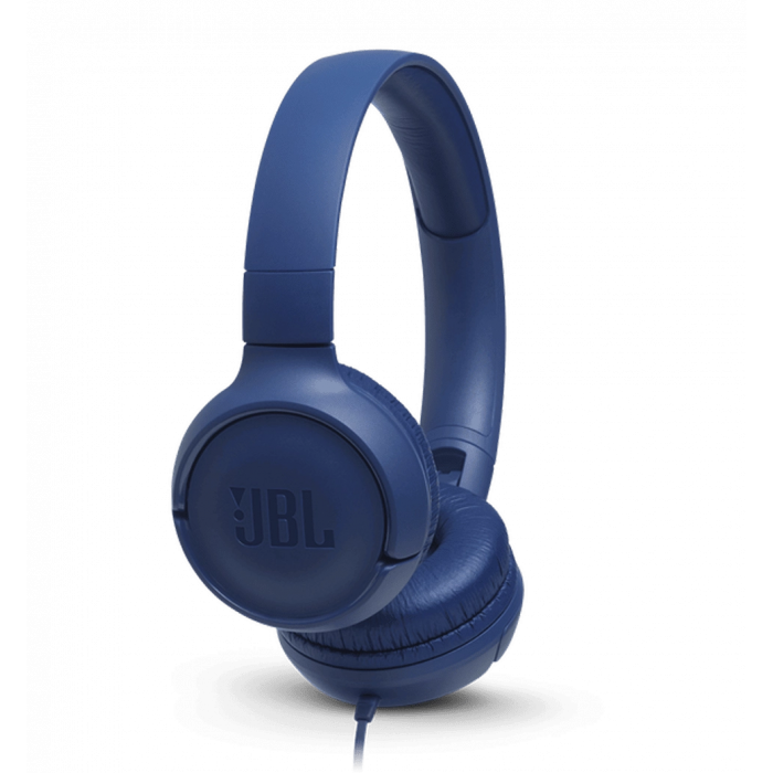 Навушники з мікрофоном JBL Tune 500 Blue (JBLT500BLU)
