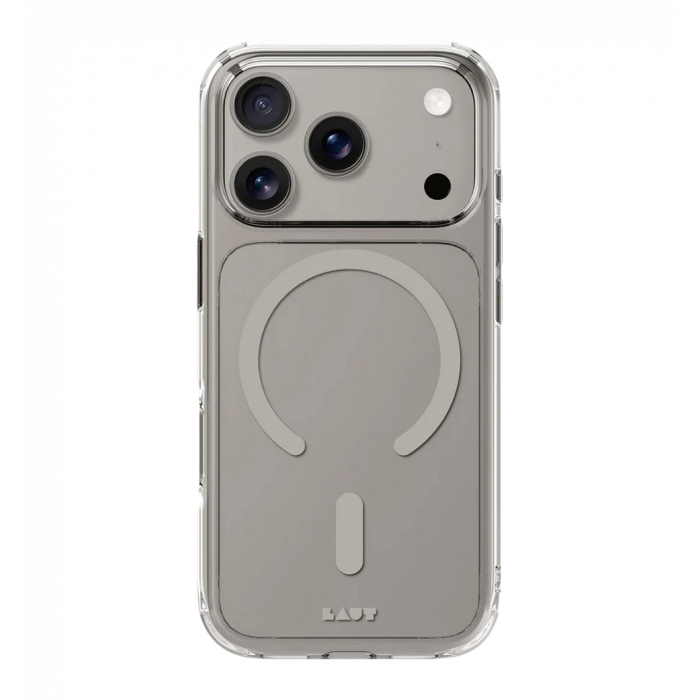 Cover case LAUT CRYSTAL FLURO for iPhone 17 Pro Max MagSafe Gray (L_IP25D_CF_GY)