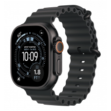 Apple Watch Ultra 3 GPS + Cellular 49mm Black Titanium Case with Black Ocean Band (MF0J4)