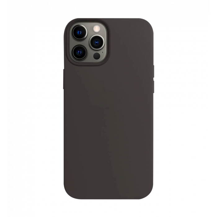 Чохол Monblan для iPhone 12 Pro Max Magnetic Silicone MagSafe (Black)