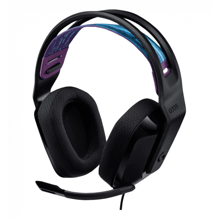 Проводная игровая гарнитура LOGITECH G335 — ЧЕРНАЯ (981-000978)