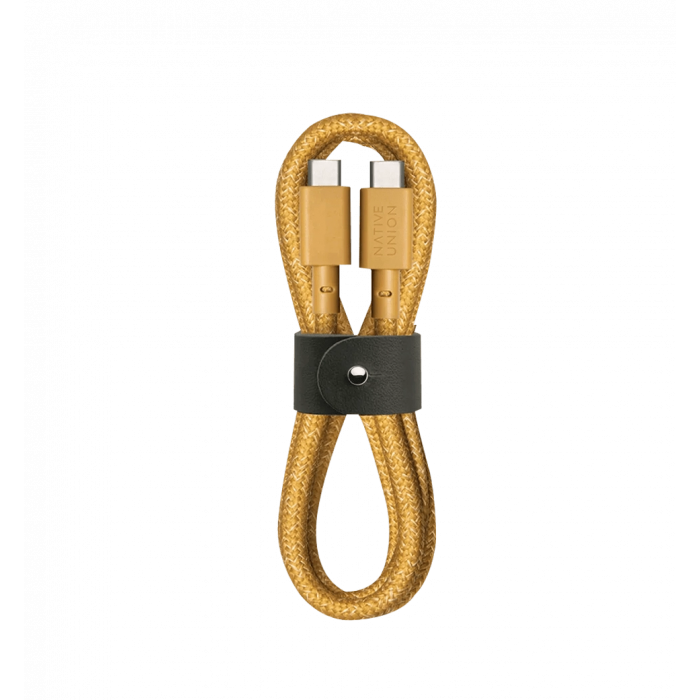 Native Union Belt Cable USB-C to USB-C Kraft (1.2 m) (BELT-C-KFT-2-NP)