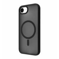 Cover WAVE Matte Insane Case with Magnetic Ring iPhone 16e (black)
